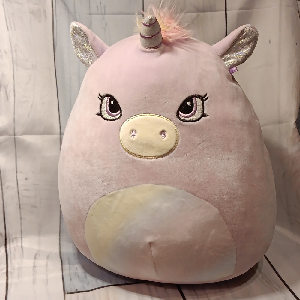 Rory Purple Tie Dye Rainbow Unicorn 11" Squishmallows Plush
